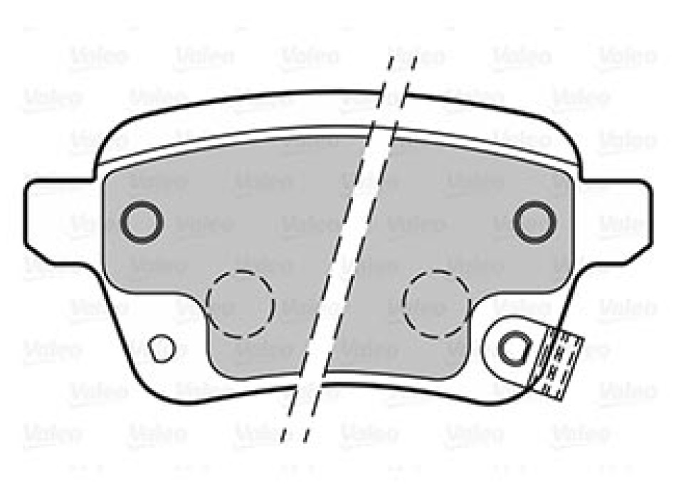 BRAKE PADS FIAT 500 , 500C 01/14> RR