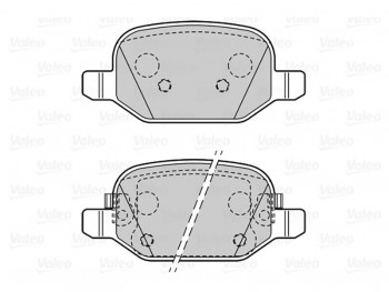 BRAKE PADS FIAT 500L 09.12>