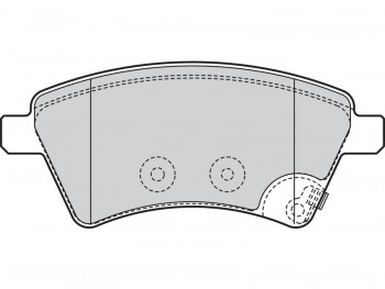 Brake pads FIAT SEDICI fr