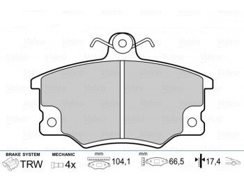 brake pads FIAT Senceinto