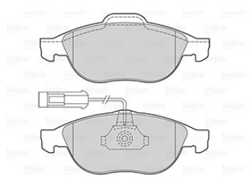 BRAKE PADS FIRST ALFA ROMEO 156 FR