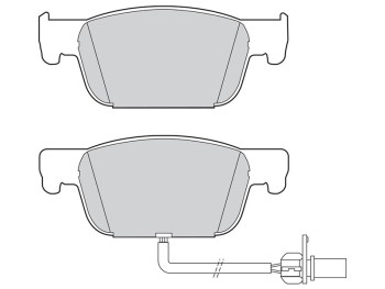 BRAKE PADS FIRST AUDI A4 05.16>