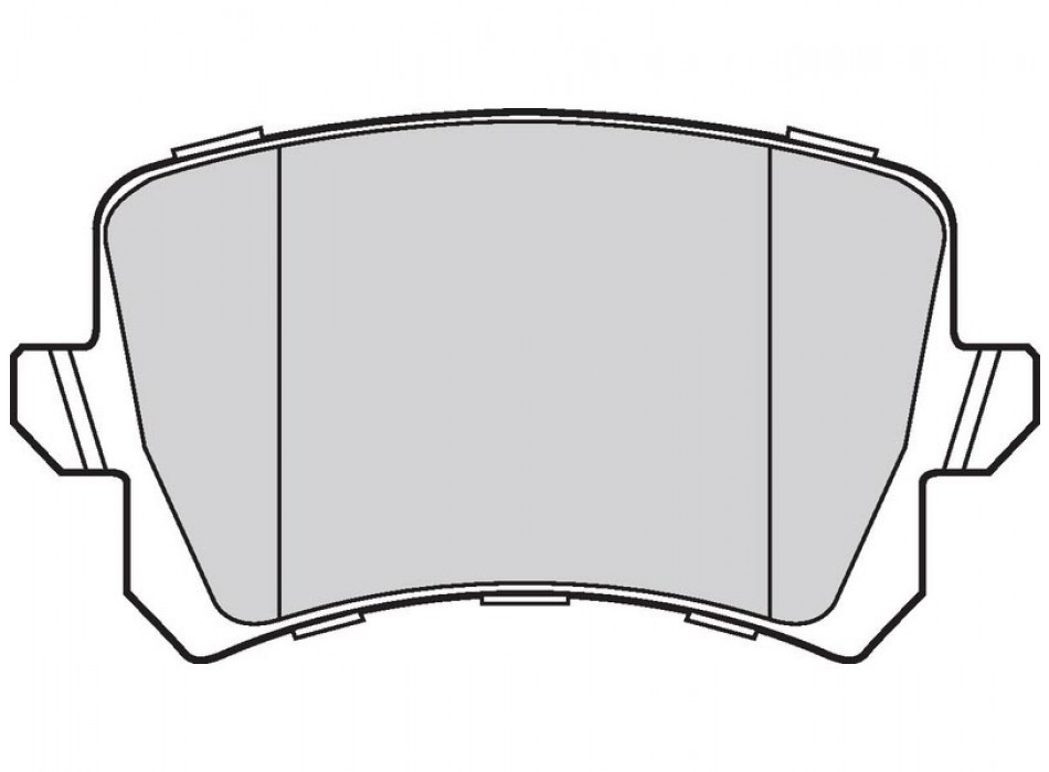 BRAKE PADS FIRST AUDI Q3 10.13>04.15