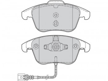 BRAKE PADS FIRST AUDI Q3 10.13>