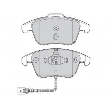 BRAKE PADS FIRST AUDI Q3 10.13>