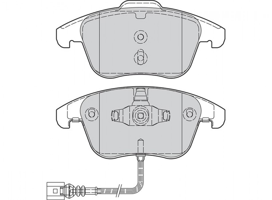 BRAKE PADS FIRST AUDI Q3 10.13>