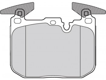 BRAKE PADS FIRST BMW 1 SERIES 07.12>