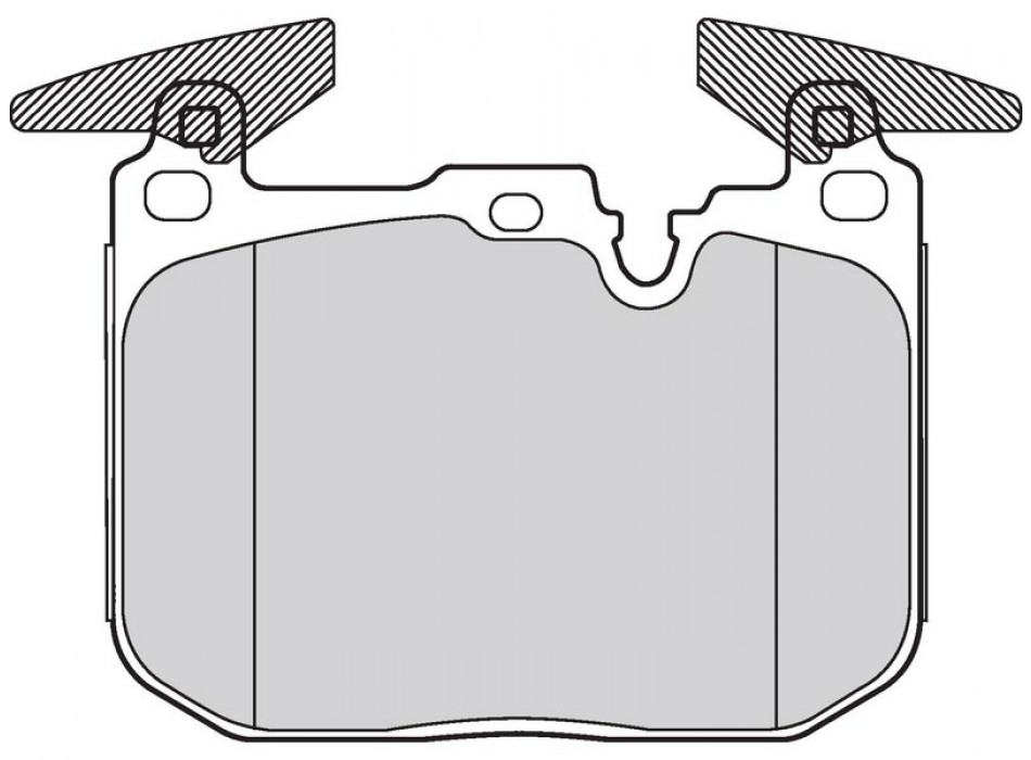 BRAKE PADS FIRST BMW 1 SERIES 07.12>