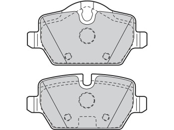 BRAKE PADS FIRST BMW 116I 07.04> RR