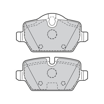 BRAKE PADS FIRST BMW 116I 07.04> RR