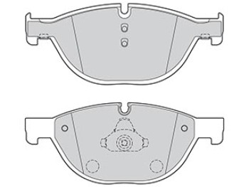 BRAKE PADS FIRST BMW 5 SERIES 07.10>