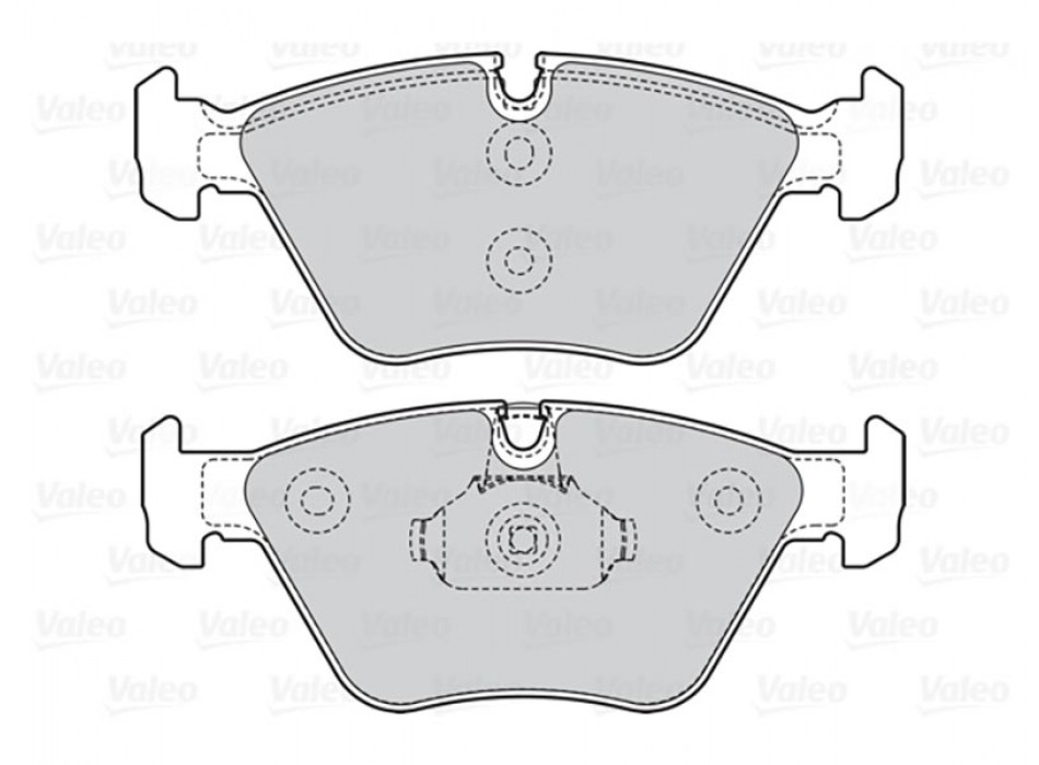 BRAKE PADS FIRST BMW S.3 08.99> FR