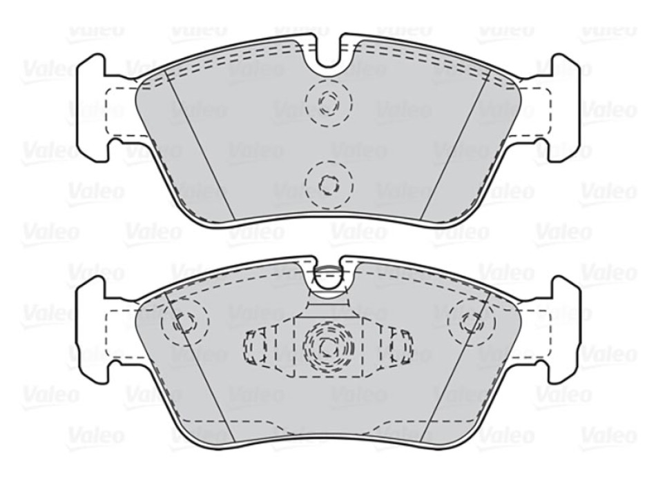 BRAKE PADS FIRST BMW SERIE 3 12.90> FR