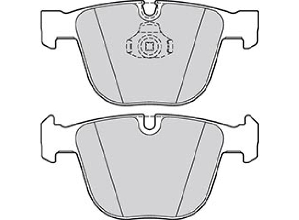 BRAKE PADS FIRST BMW X5 (E70)