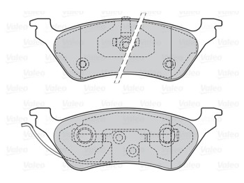 BRAKE PADS FIRST CHR GD VOYAGER 02.00> R