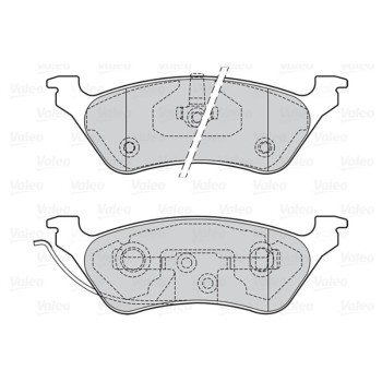 BRAKE PADS FIRST CHR GD VOYAGER 02.00> R