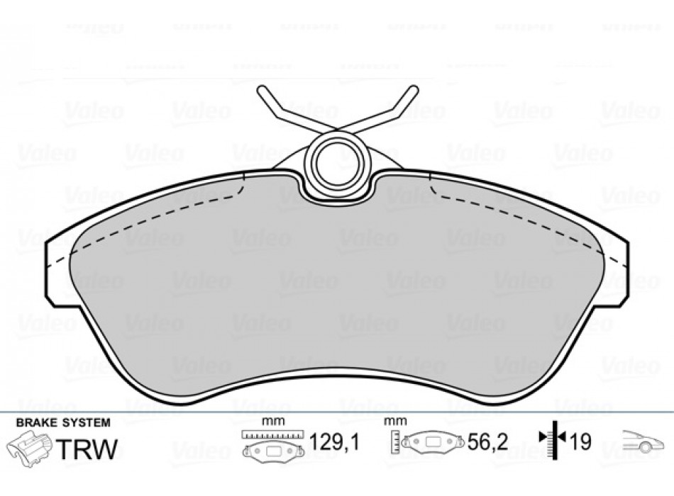 BRAKE PADS FIRST CITROEN C2 07.03>