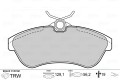 BRAKE PADS FIRST CITROEN C2 07.03>