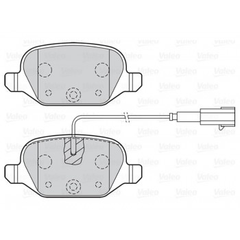 BRAKE PADS FIRST FIAT 500 RR