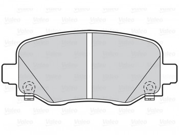 BRAKE PADS FIRST FIAT 500 X 09.14> RR