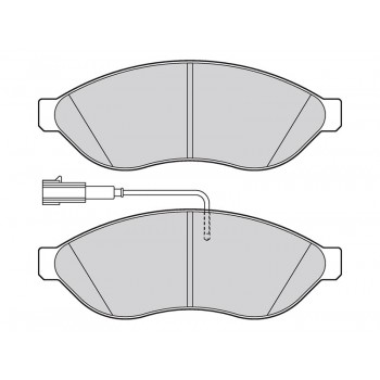 BRAKE PADS FIRST FIAT DUCATO 05.11>