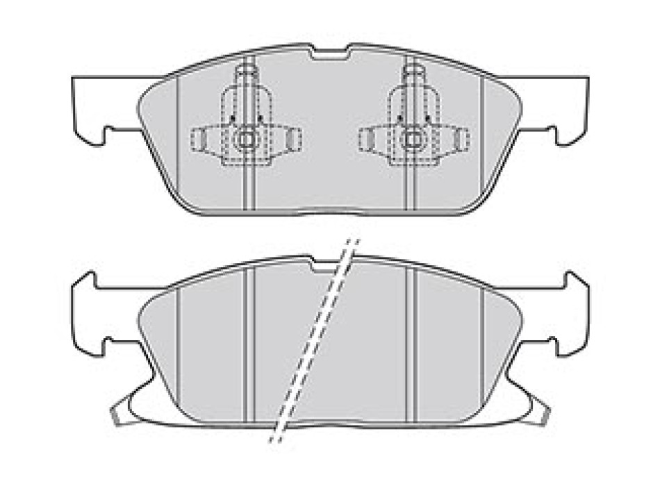 BRAKE PADS FIRST FORD GALAXY 05.15> FR