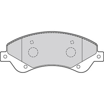 BRAKE PADS FIRST FORD TRANSIT