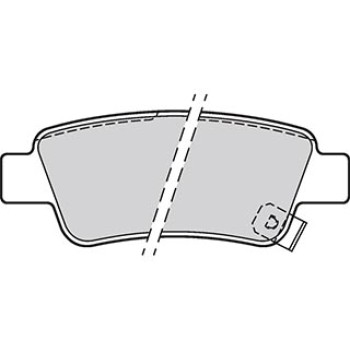 BRAKE PADS FIRST HONDA CR-VIII (RE)