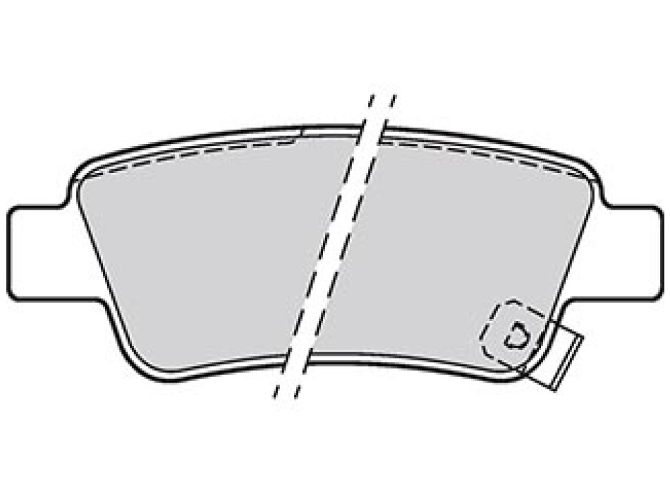 BRAKE PADS FIRST HONDA CR-VIII (RE)