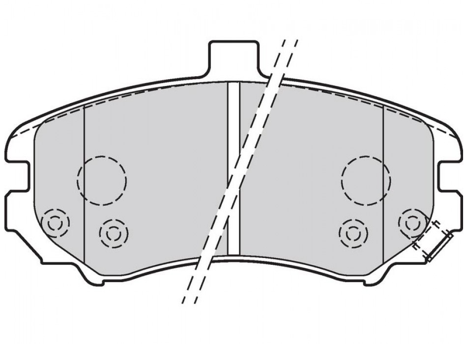 BRAKE PADS FIRST HYUNDAI ELANTRA (XD)