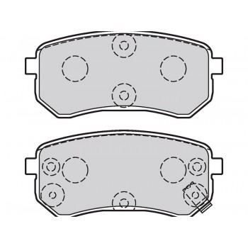 BRAKE PADS FIRST HYUNDAI PICANTO (BA)