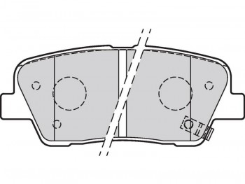 BRAKE PADS FIRST HYUNDAI SORENTO (XM)