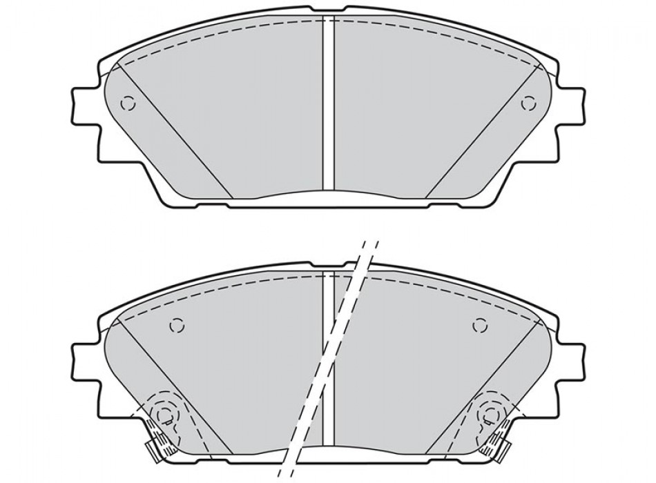 BRAKE PADS FIRST MAZDA CX-3 04.15>