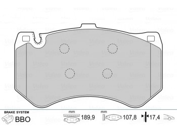 BRAKE PADS FIRST MER CLASS CLS 02.13>