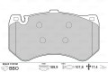 BRAKE PADS FIRST MER CLASS CLS 02.13>