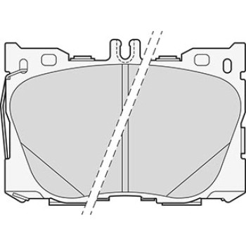 BRAKE PADS FIRST MER CLASS GLC 07.15>