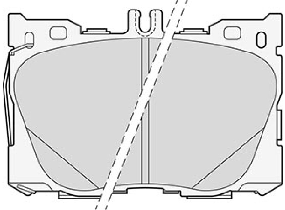 BRAKE PADS FIRST MER CLASS GLC 07.15>