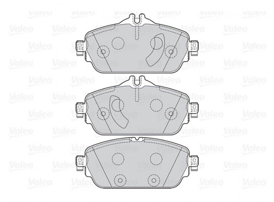 BRAKE PADS FIRST MERC CLASSE C 12.13> FR