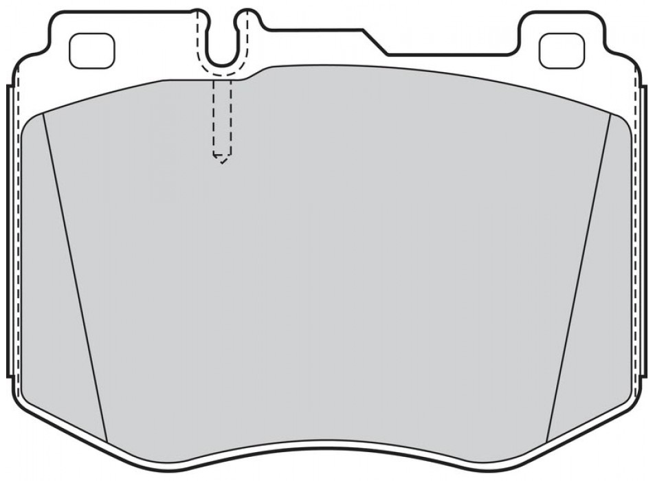 BRAKE PADS FIRST MERC CLASSE GLC 07.15>