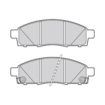 BRAKE PADS FIRST NISS QASHQAI 09.08>