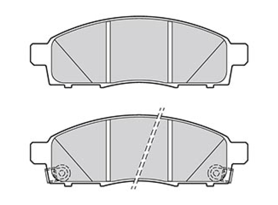 BRAKE PADS FIRST NISS QASHQAI 09.08>