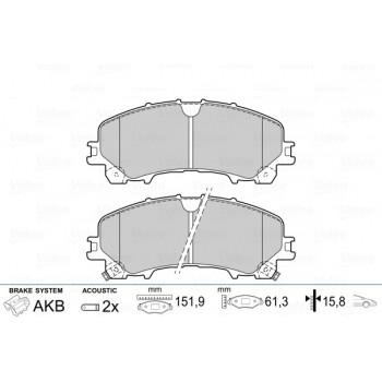 BRAKE PADS FIRST NISSAN X-TRAIL 06.13>