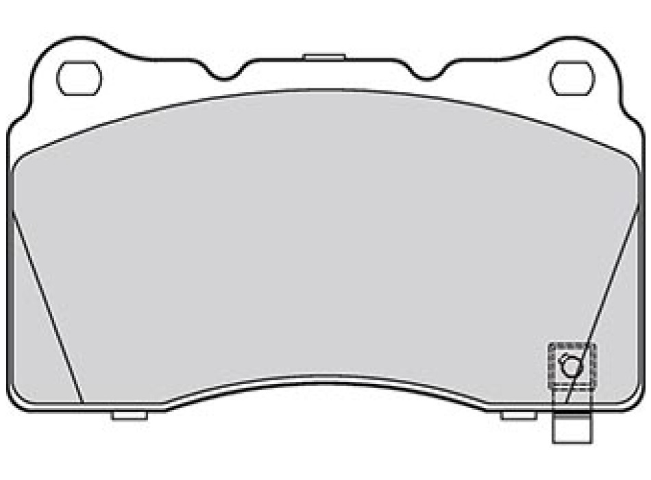 BRAKE PADS FIRST OP ASTRA 12.14>01.16 FR