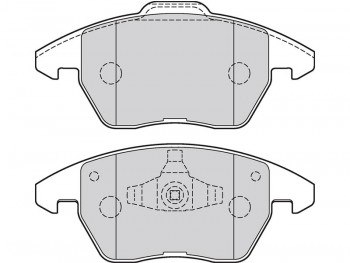 BRAKE PADS FIRST PEUGEOT 207