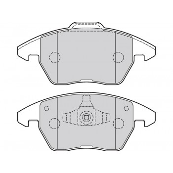 BRAKE PADS FIRST PEUGEOT 207