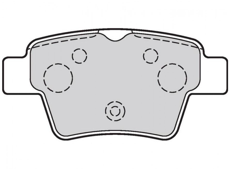 BRAKE PADS FIRST PEUGEOT 307 (3A/C)