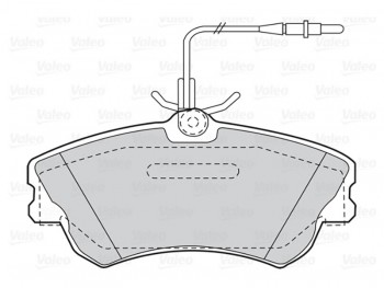 BRAKE PADS FIRST REN Espace 11/96-10/02