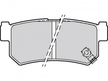 BRAKE PADS FIRST SSANGYONG REXTON II