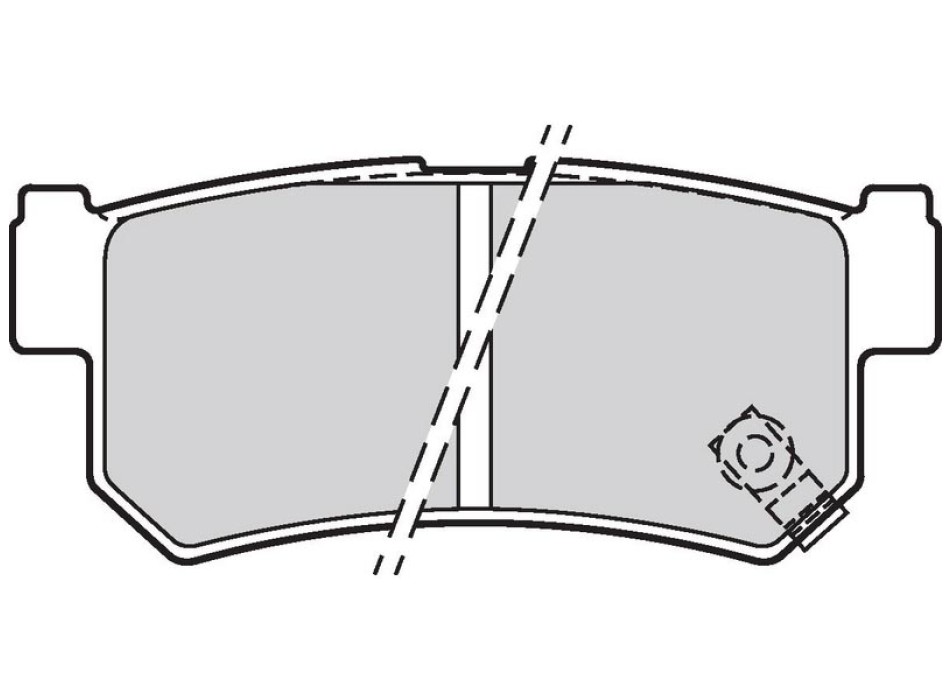 BRAKE PADS FIRST SSANGYONG REXTON II