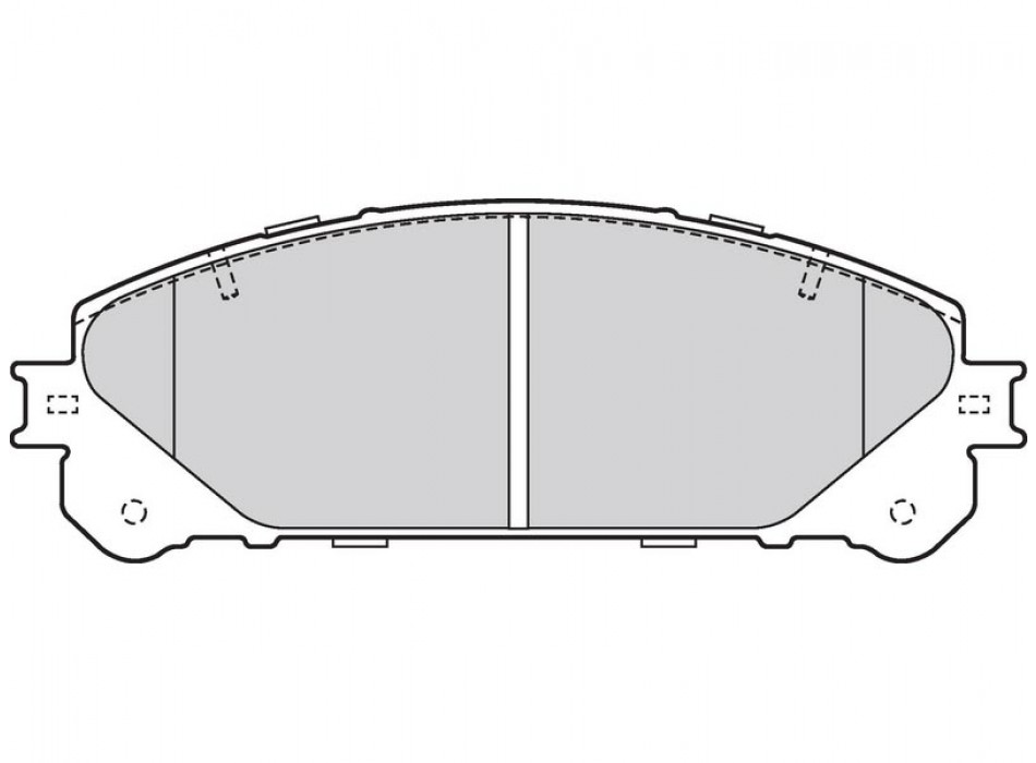 BRAKE PADS FIRST TOYOTA RAV4 12.12>